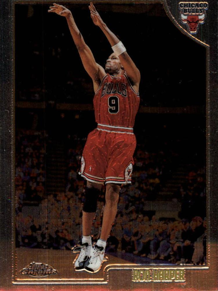 1998 Topps Chrome Basketball Ron Harper #192