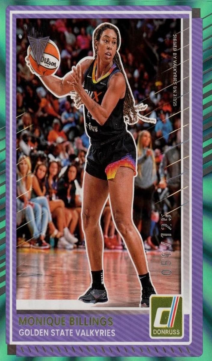 2025 Panini Donruss WNBA Basketball Teal Laser Monique Billings #46