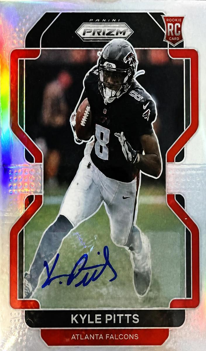 2021 Panini Prizm Football Silver Kyle Pitts #341