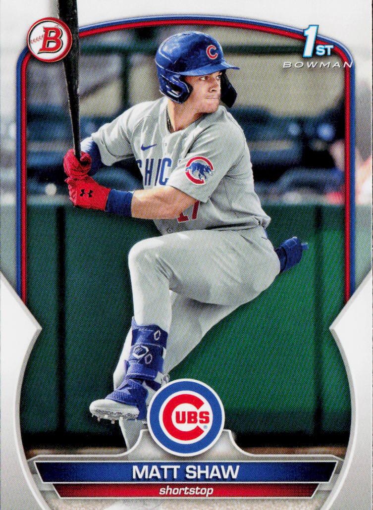 2023 Bowman Draft Baseball Matt Shaw #BD-33 PSA 9