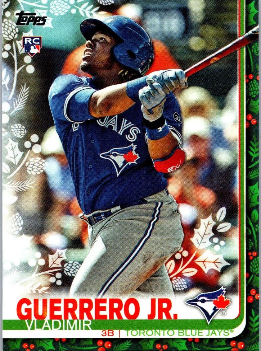 2019 Topps Holiday Baseball Vladimir Guerrero Jr. #HW167