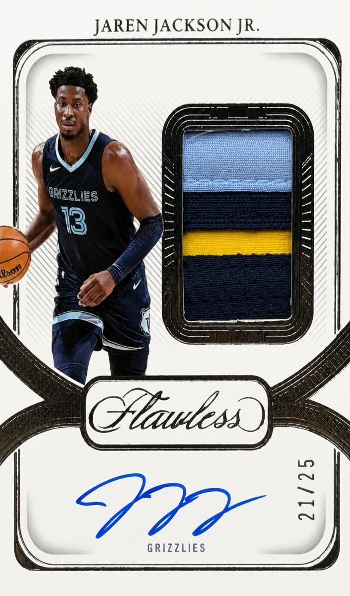 2023 Panini Flawless Basketball Jaren Jackson Jr. #SPA-JJJ