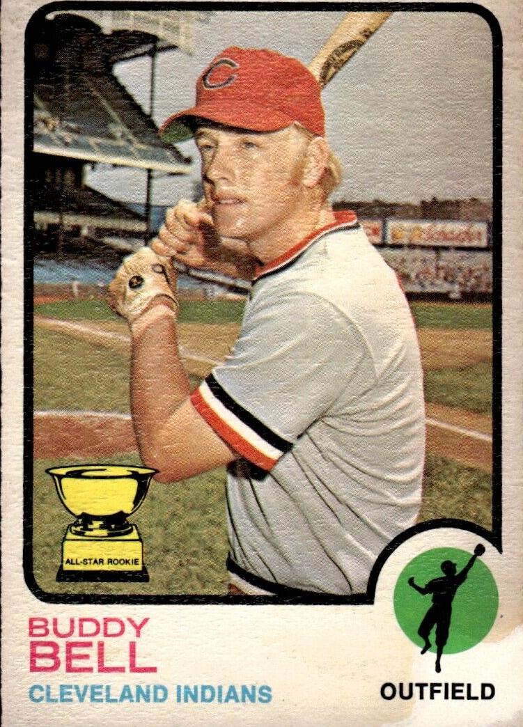 1973 O-Pee-Chee Baseball Buddy Bell #31 PSA 7