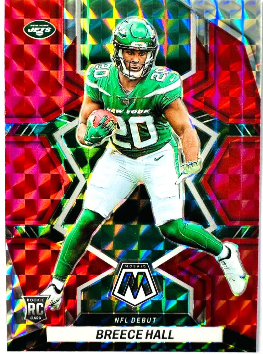 2022 Panini Mosaic Football Red Breece Hall #283