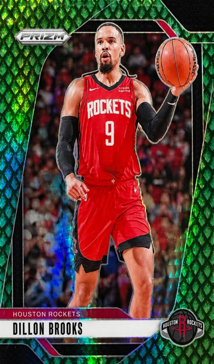 2024 Panini Prizm Basketball Jade Dragon Scale Dillon Brooks #213