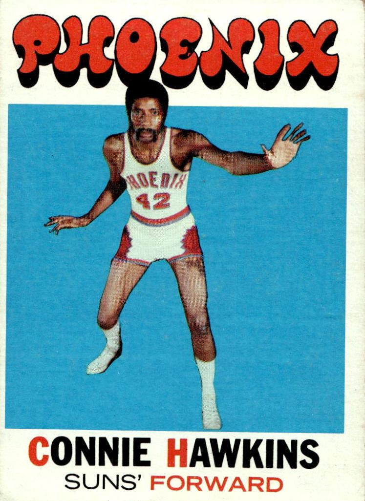1971 Topps Basketball Connie Hawkins #105