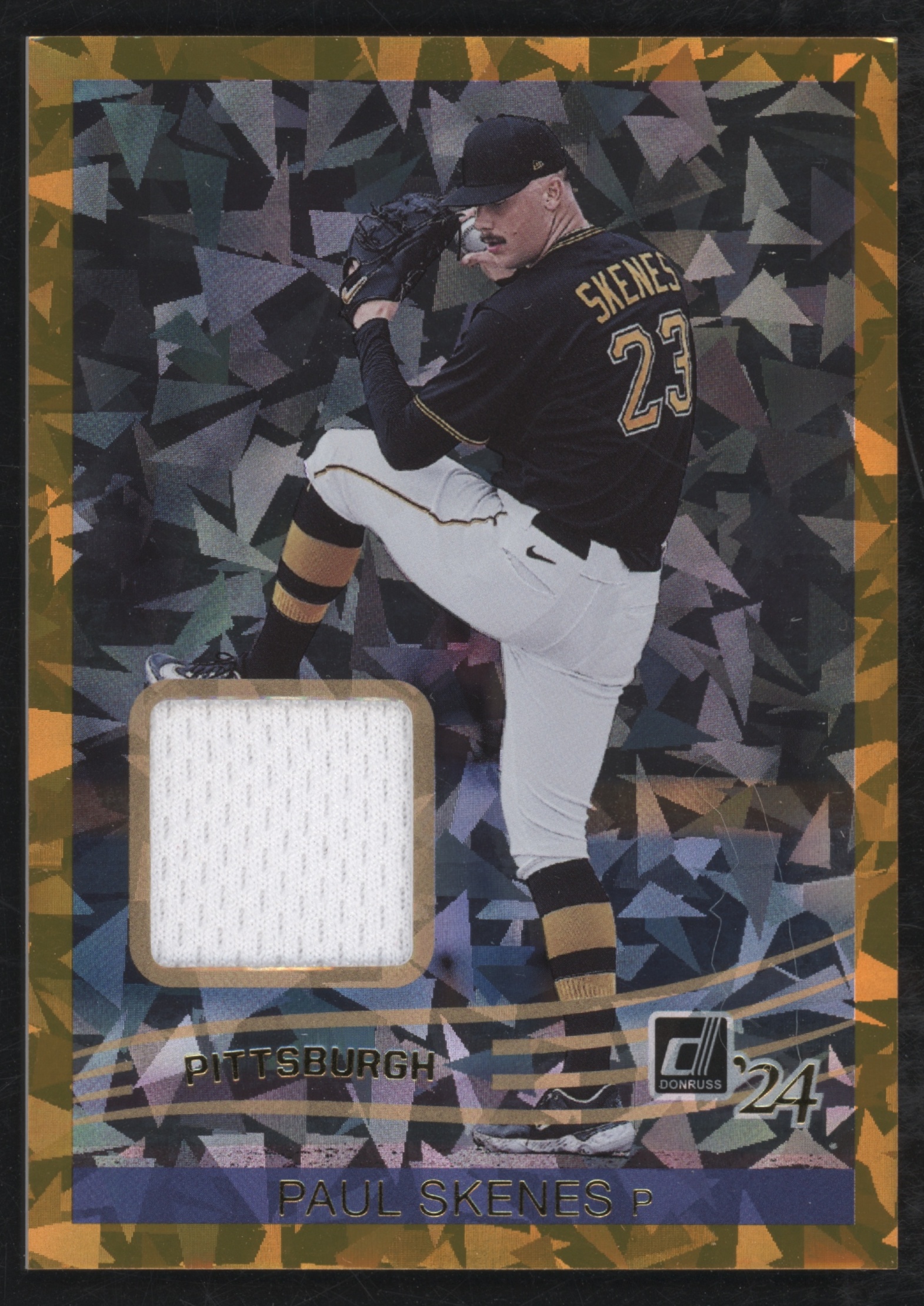 2024 Panini Donruss Baseball Orange Ice Paul Skenes #23
