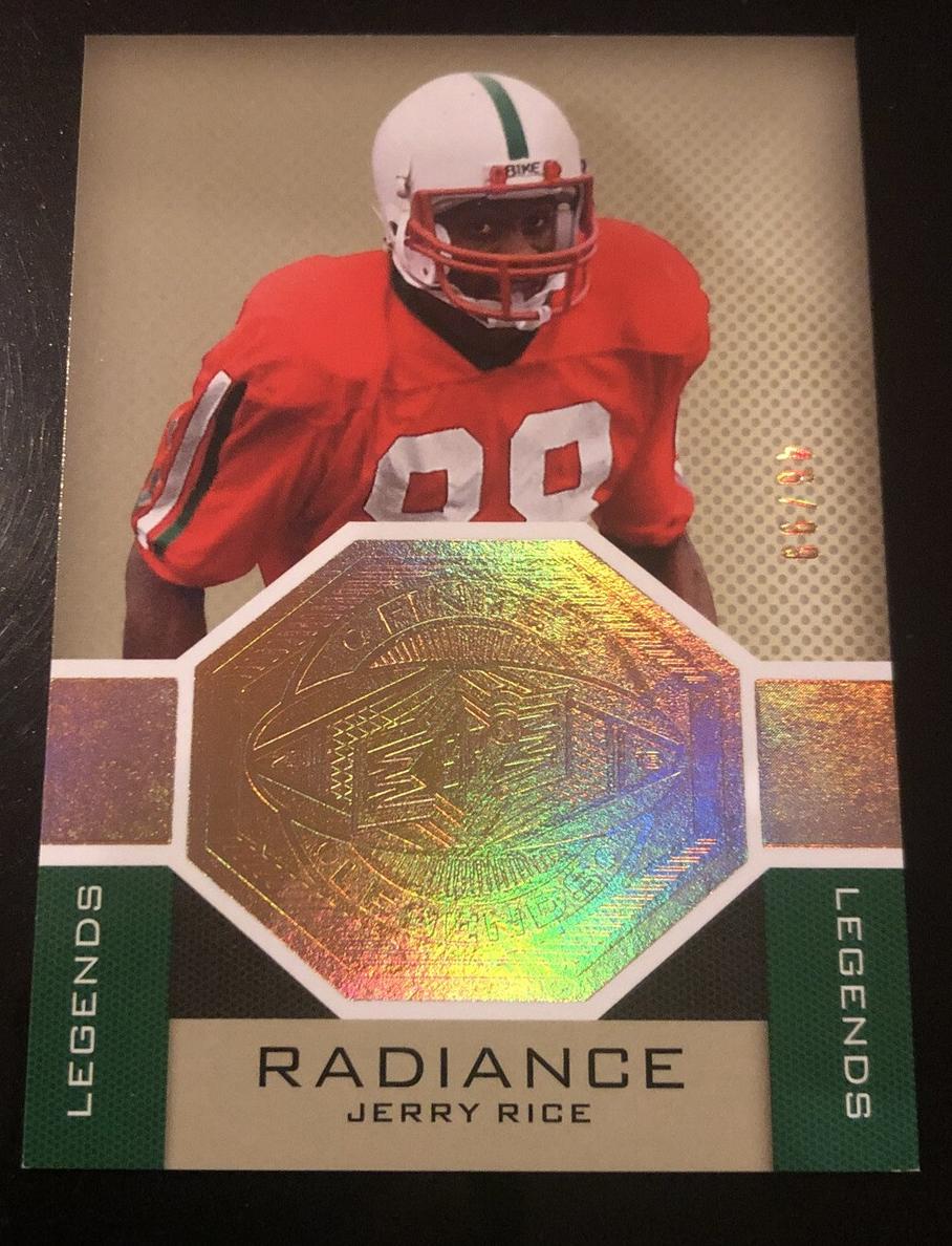 2013 SPx Football Radiance Jerry Rice #FI-JR
