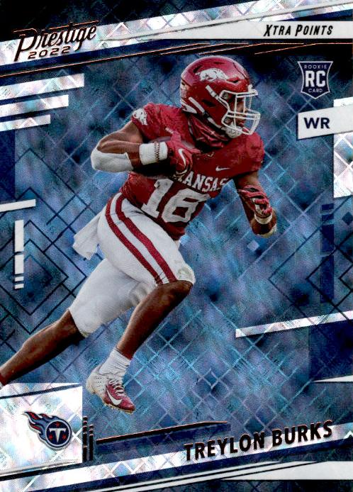 2022 Panini Prestige Football Xtra Points Diamond Treylon Burks #316