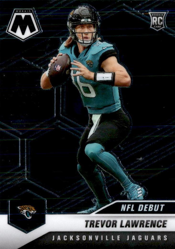 2021 Panini Mosaic Football Trevor Lawrence #241 SGC 9.5