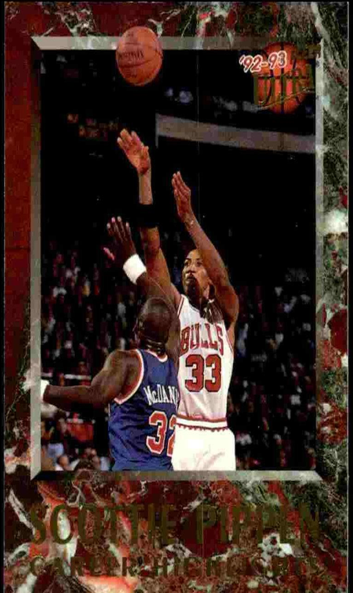 1992 Fleer Ultra Basketball Scottie Pippen #7 PSA 8.5