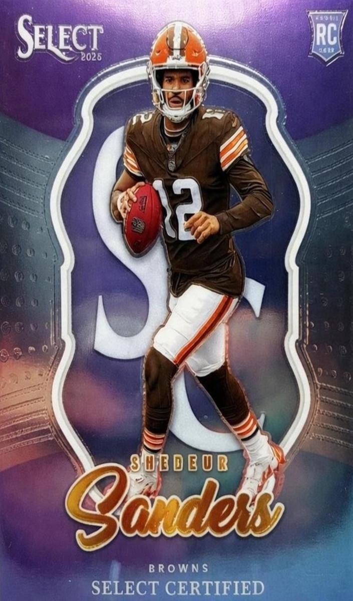 2025 Panini Select Football Shedeur Sanders #12