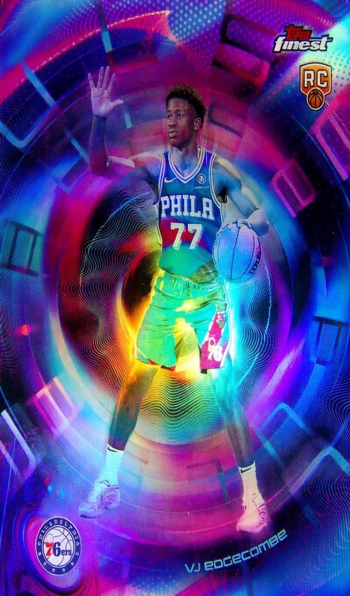 2025 Topps Finest Basketball VJ Edgecombe #P-12