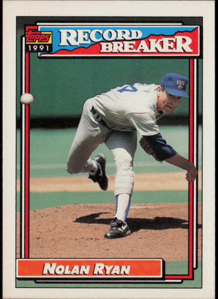 1992 Topps Baseball Nolan Ryan #4