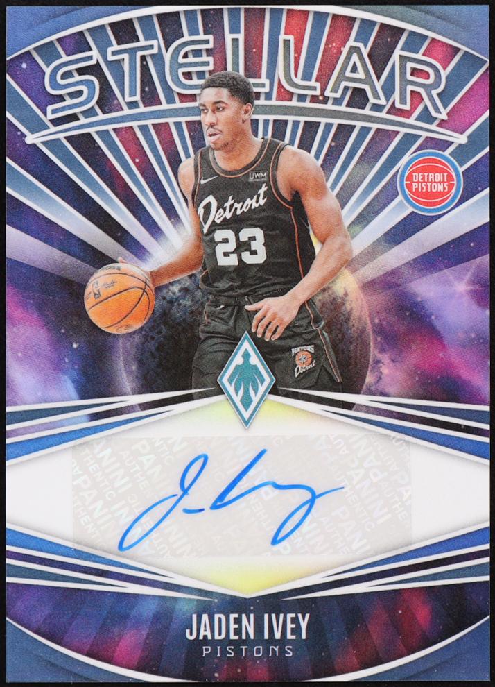 2023 Panini Phoenix Basketball Purple Jaden Ivey #SS-JIV PSA 10