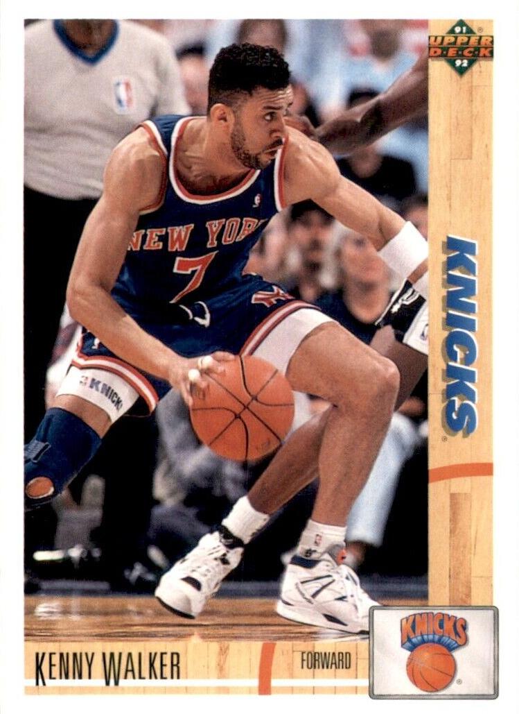 1991 Upper Deck Basketball Kenny Walker #347