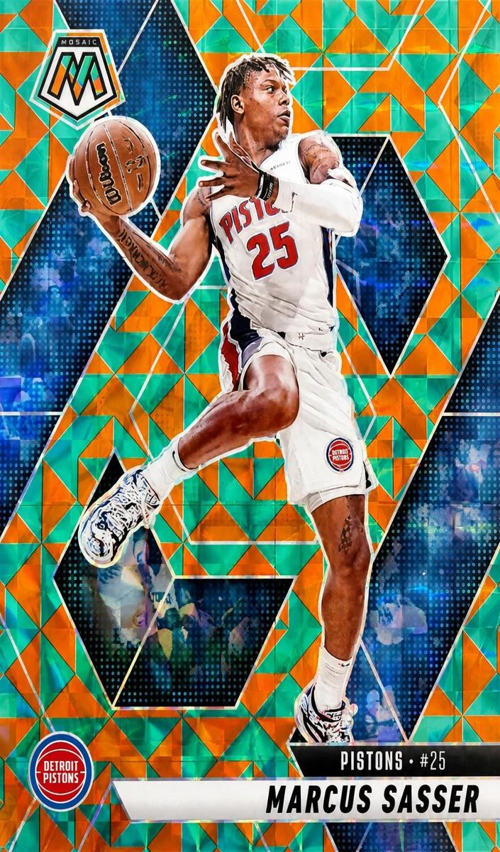 2024 Panini Mosaic Basketball Tessellation Marcus Sasser #78