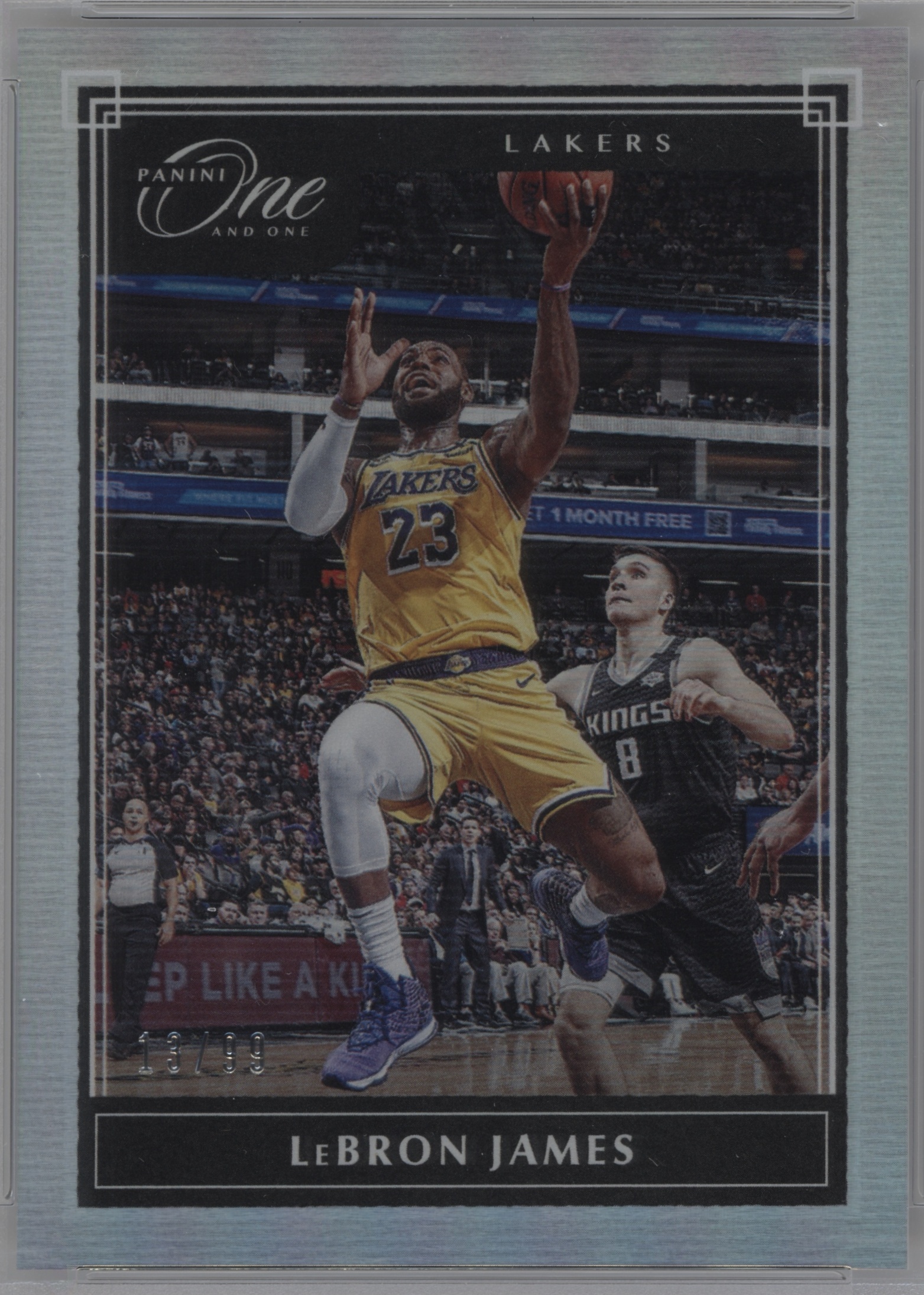 2019 Panini One And One Basketball LeBron James #20
