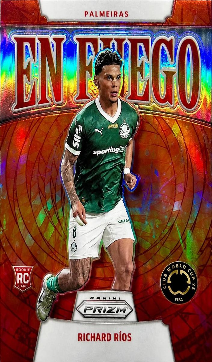 2025 Panini Prizm FIFA Club World Cup Soccer Silver Richard Rios #22 PSA 10