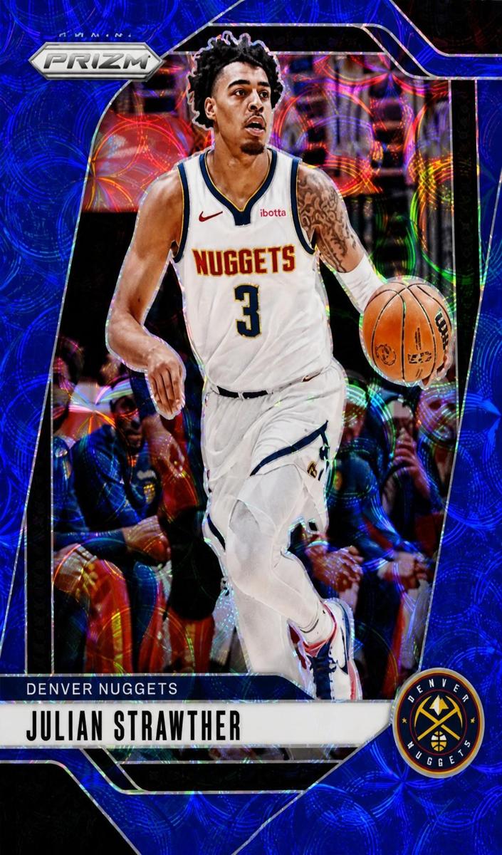 2024 Panini Prizm Basketball Choice Blue Julian Strawther #92