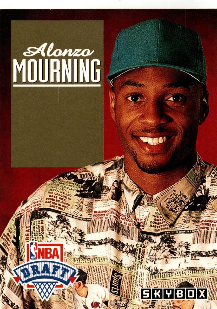 1992 Skybox Basketball Alonzo Mourning #DP2 PSA 10