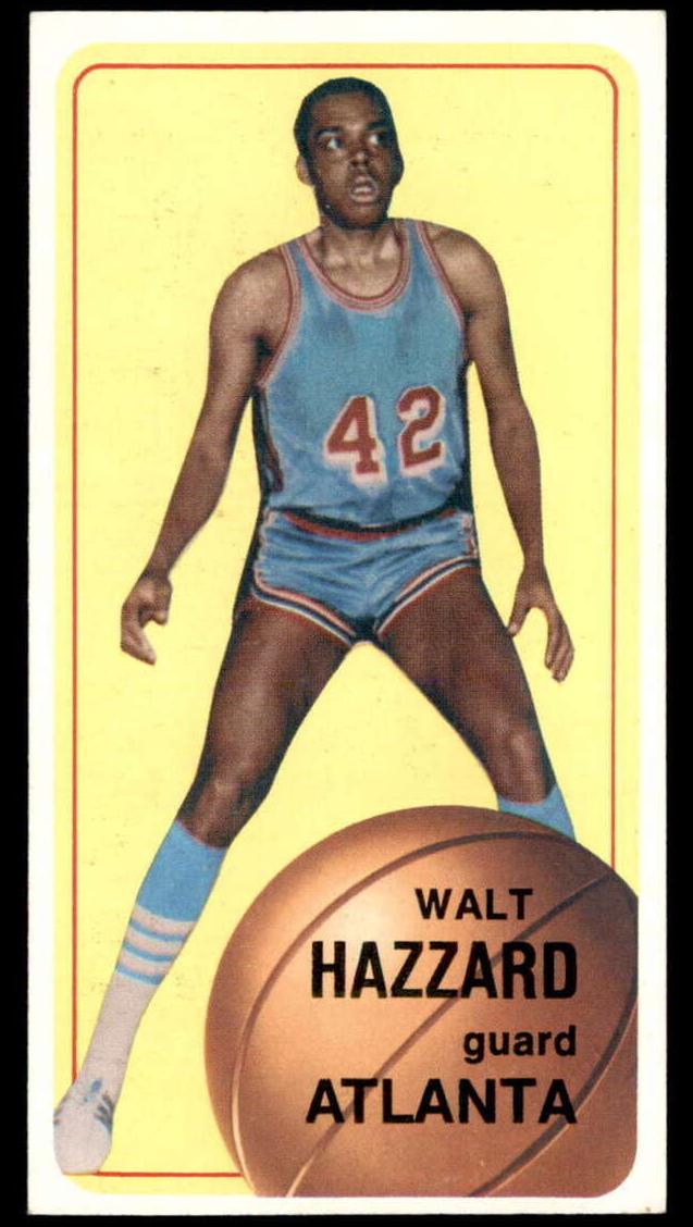 1970 Topps Basketball Walt Hazzard #134 PSA 9