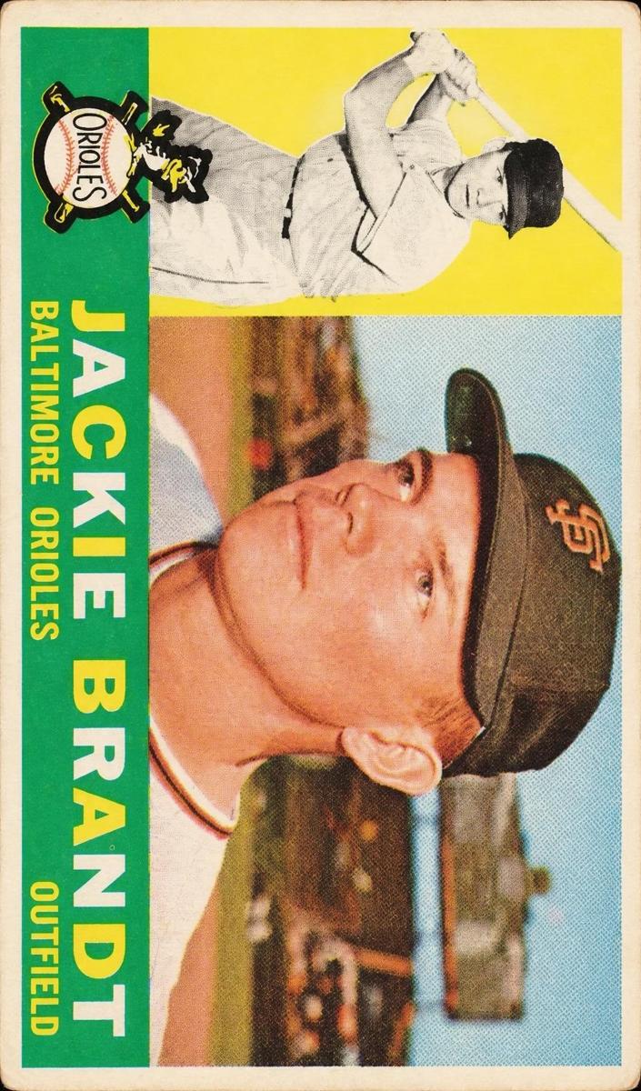 1960 Topps Venezuelan Baseball Jackie Brandt #53