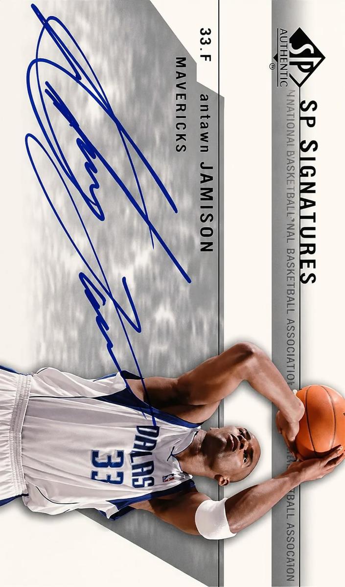 2003 SP Authentic Basketball Antawn Jamison #AJ-A PSA 9