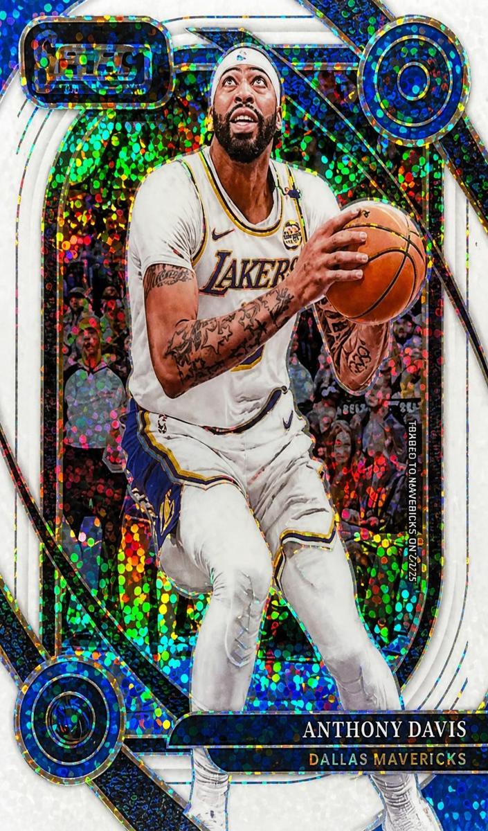2024 Panini Select Basketball White Sparkle Anthony Davis #214