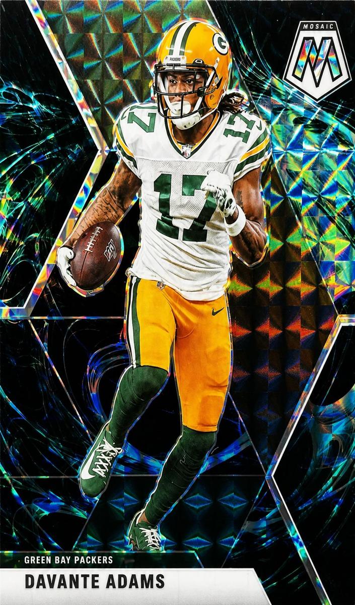 2020 Panini Mosaic Football Genesis Davante Adams #83 PSA 9