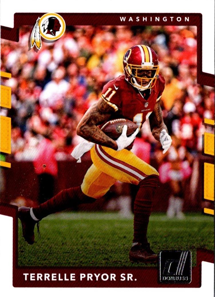 2017 Panini Donruss Football Terrelle Pryor Sr. #65