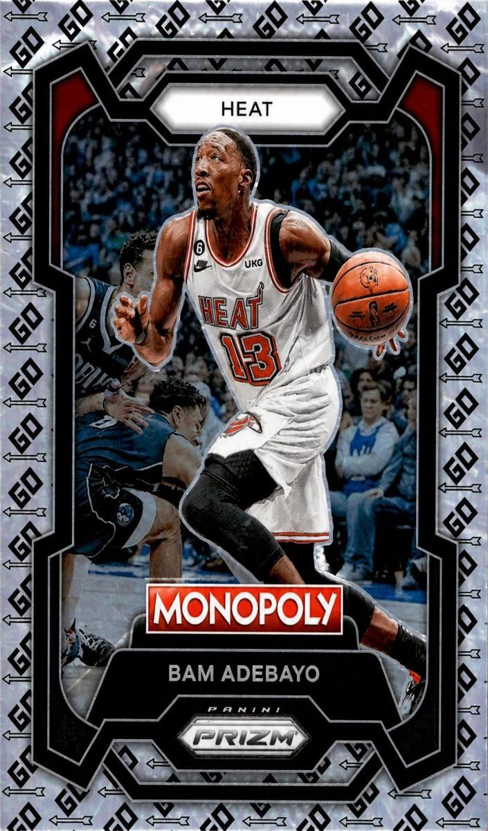 2023 Panini Prizm Monopoly Basketball Go Bam Adebayo #47