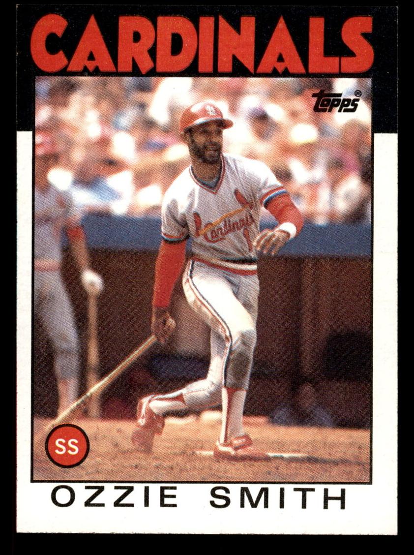 1986 Topps Baseball Ozzie Smith #730