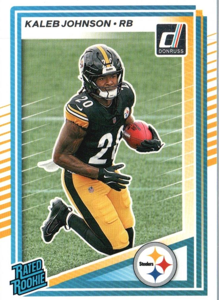 2025 Panini Donruss Football Kaleb Johnson #322