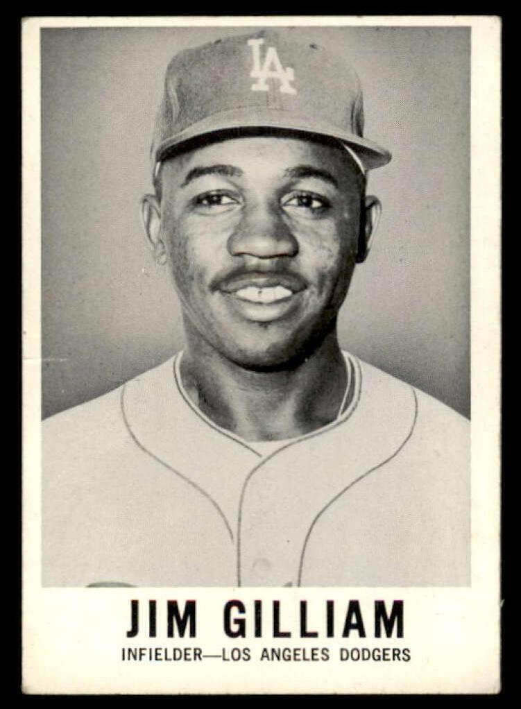 1960 Leaf Baseball Jim Gilliam #18