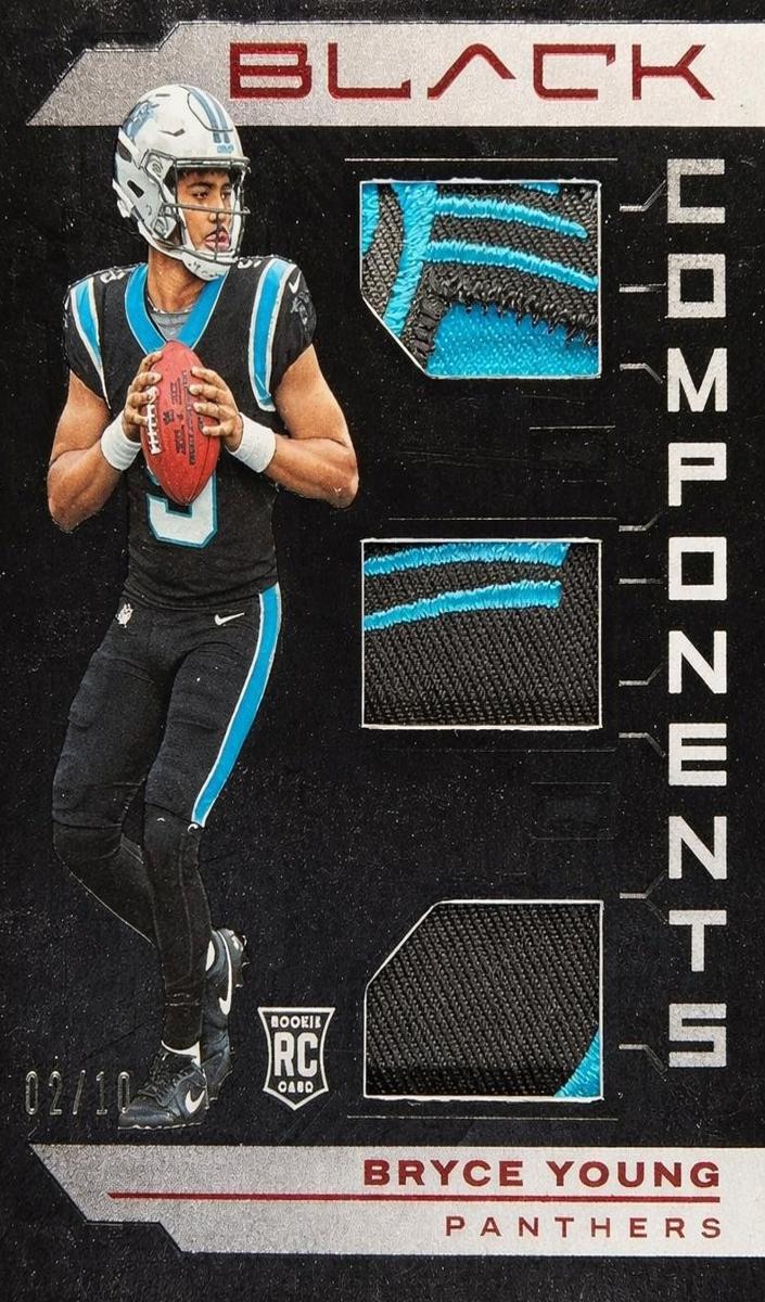 2023 Panini Black Football Ruby Bryce Young #COM-2