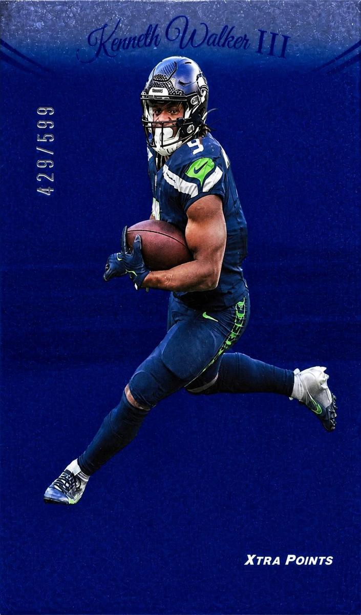2024 Panini Prestige Football Blue Xtra Points Kenneth Walker III #266