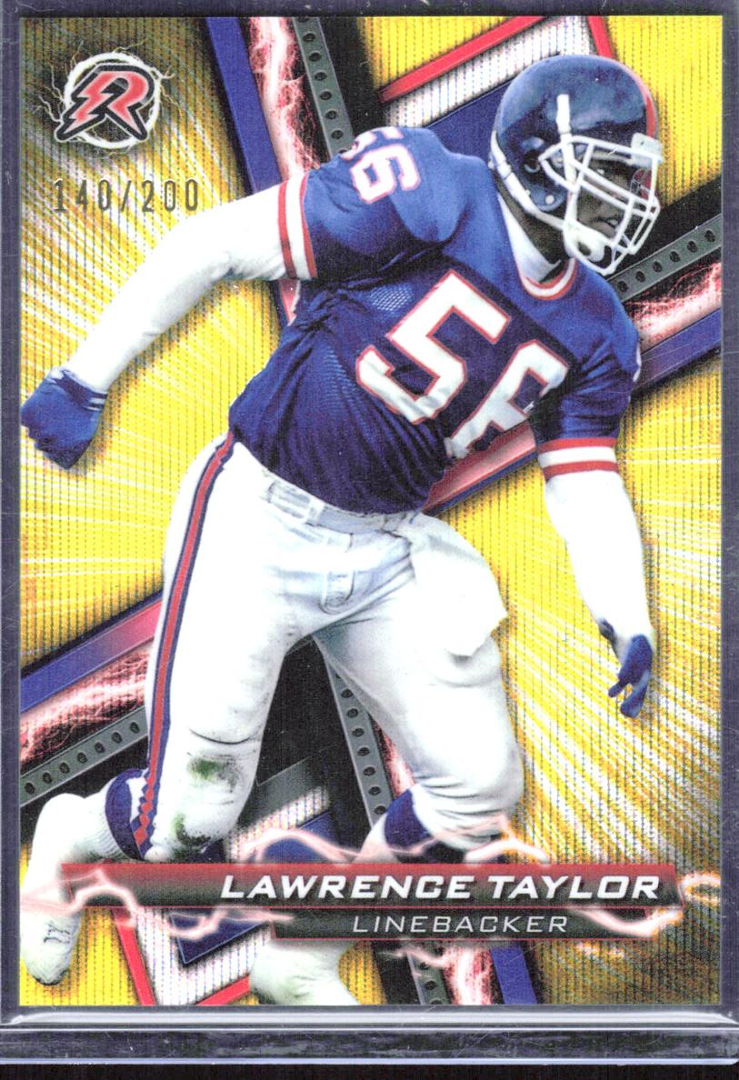 2023 Topps Composite Football Yellow Surge Lawrence Taylor #89 PSA 10