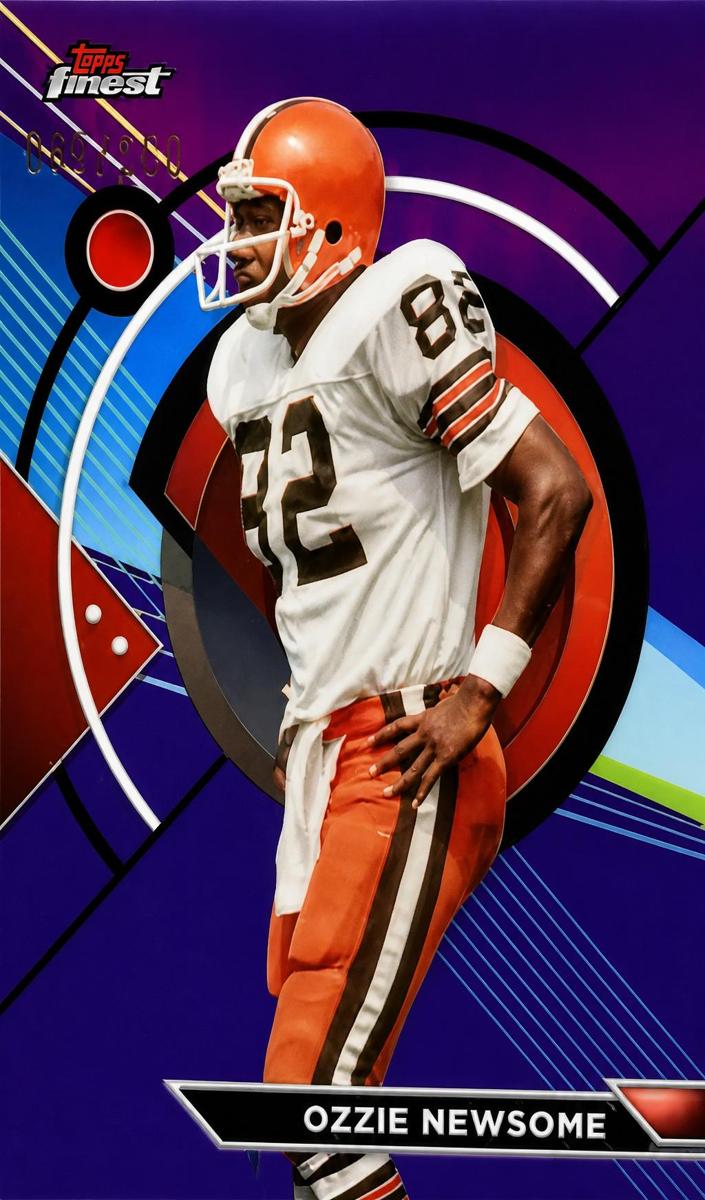 2023 Topps Composite Football Purple Refractor Ozzie Newsome #169