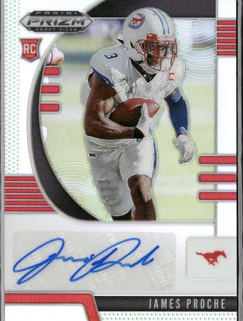 2020 Panini Prizm Draft Picks Football James Proche #232