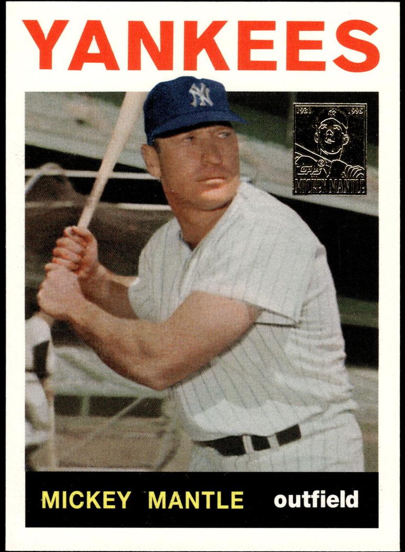 1996 Topps Baseball Mickey Mantle #14 PSA 10