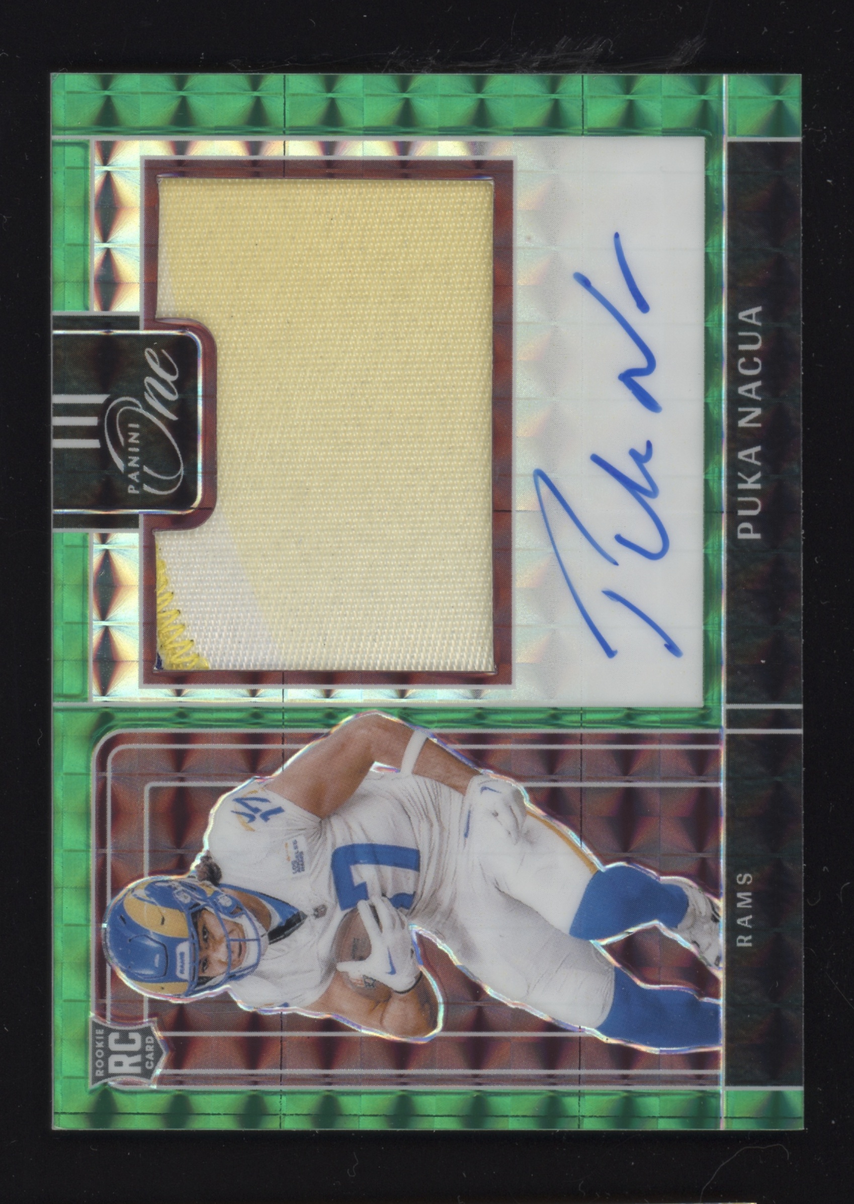 2023 Panini One Football Green Puka Nacua #307