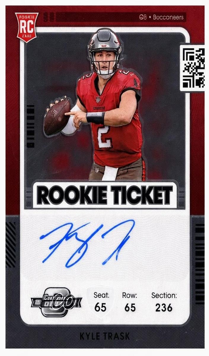 2021 Panini Contenders Football Kyle Trask #121