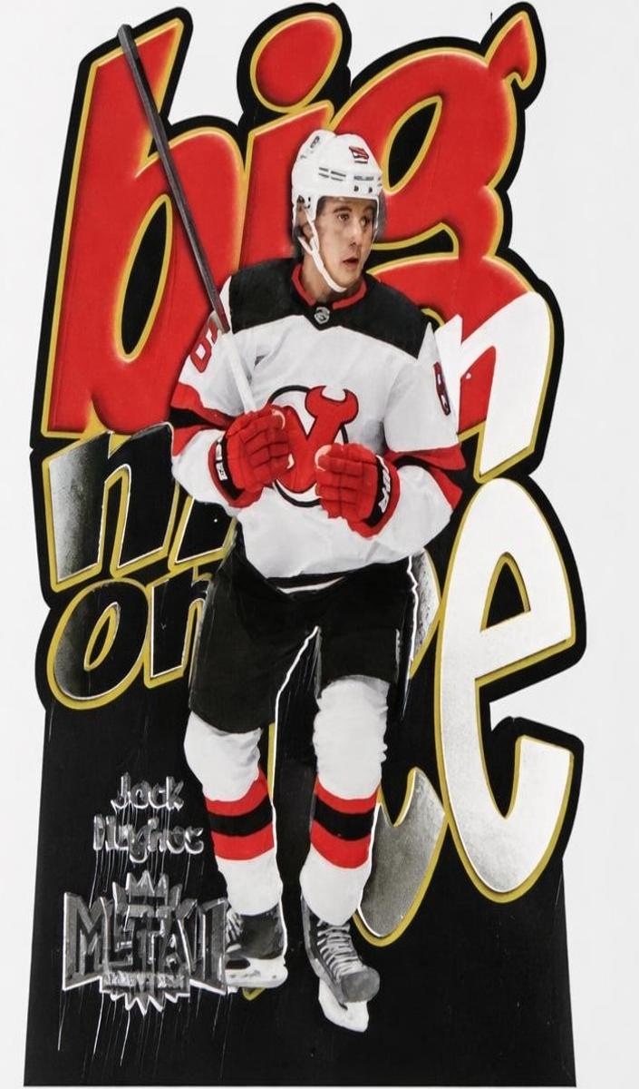 2021 Skybox Metal Universe Hockey Jack Hughes #BM-18