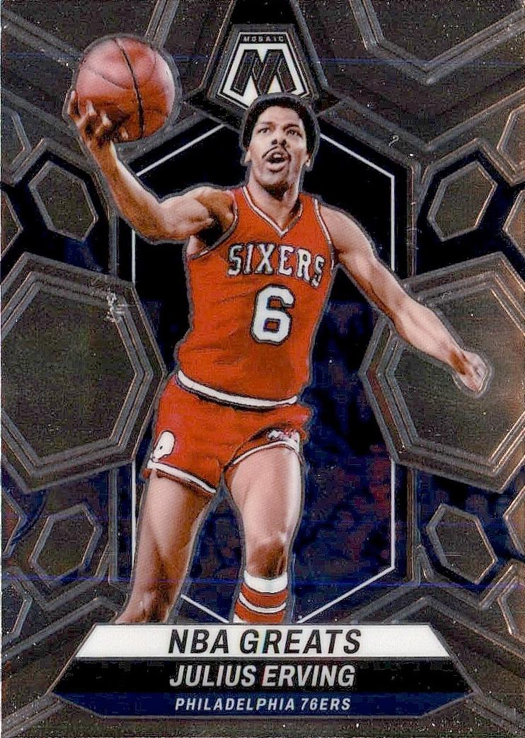 2023 Panini Mosaic Basketball Julius Erving #292