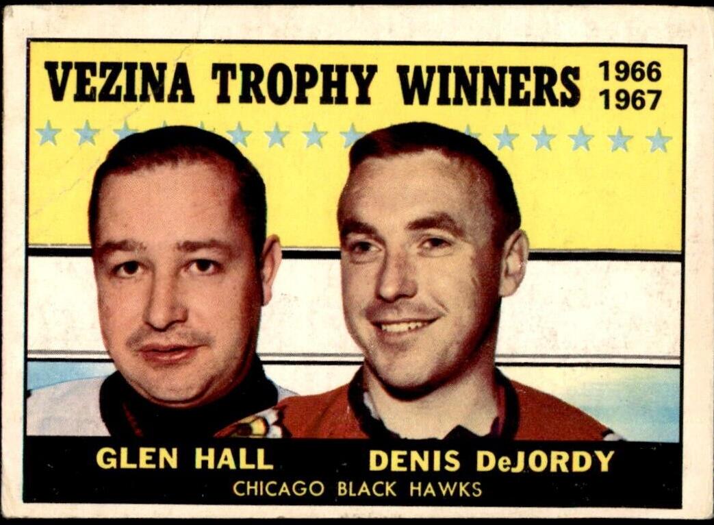1967 Topps Hockey Glenn Hall #65