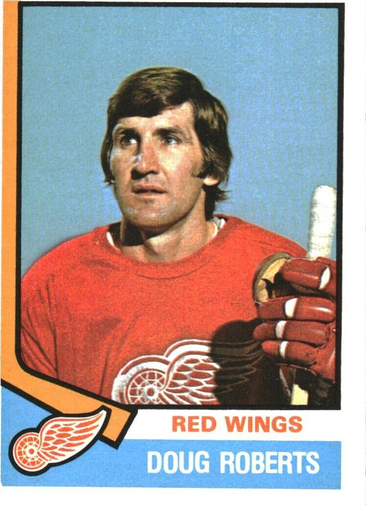 1974 O-Pee-Chee Hockey Doug Roberts #312 PSA 8