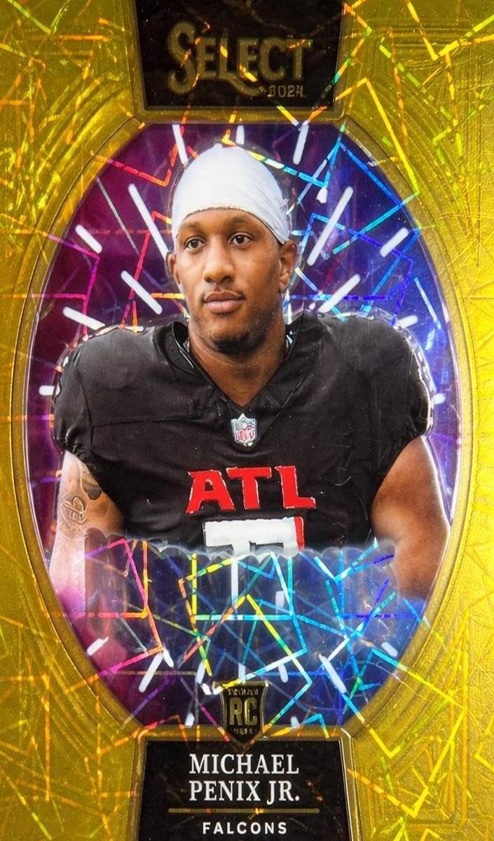 2024 Panini Select Football Gold Michael Penix Jr. #10