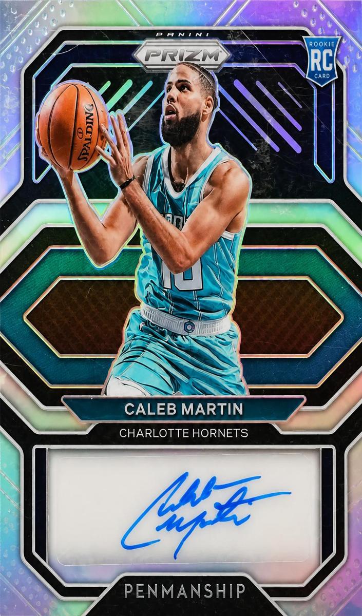 2020 Panini Prizm Basketball Silver Prizm Caleb Martin #RP-CMT