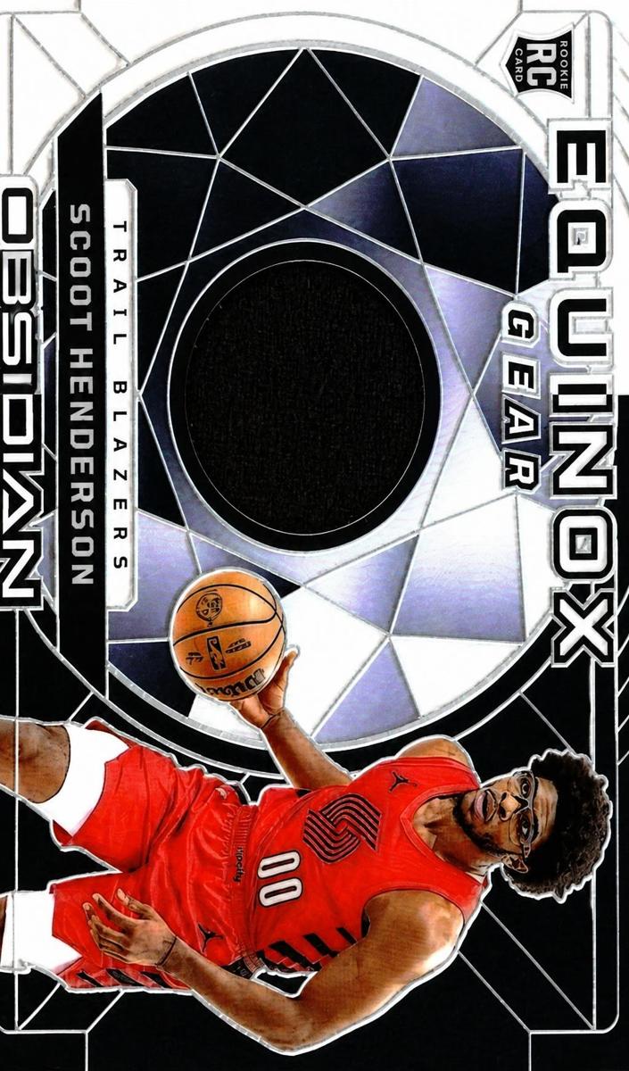 2023 Panini Obsidian Basketball Scoot Henderson #EG-SCO PSA 10